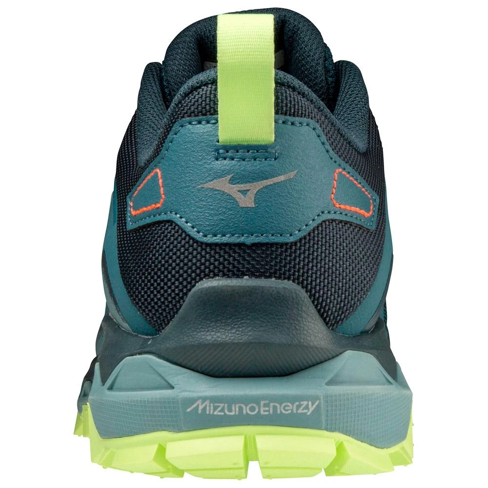 Scarpe Da Trail Mizuno Wave Mujin 8 Tapestry Misty Blue Neo Lime 3 Scarpe Da Trail Mizuno Wave Mujin 8 Tapestry Misty Blue Neo Lime - immagine 3