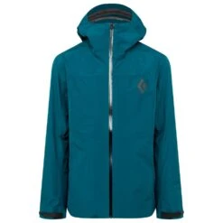 Giacca Da Trekking Black Diamond M Liquid Point Shell Azurite