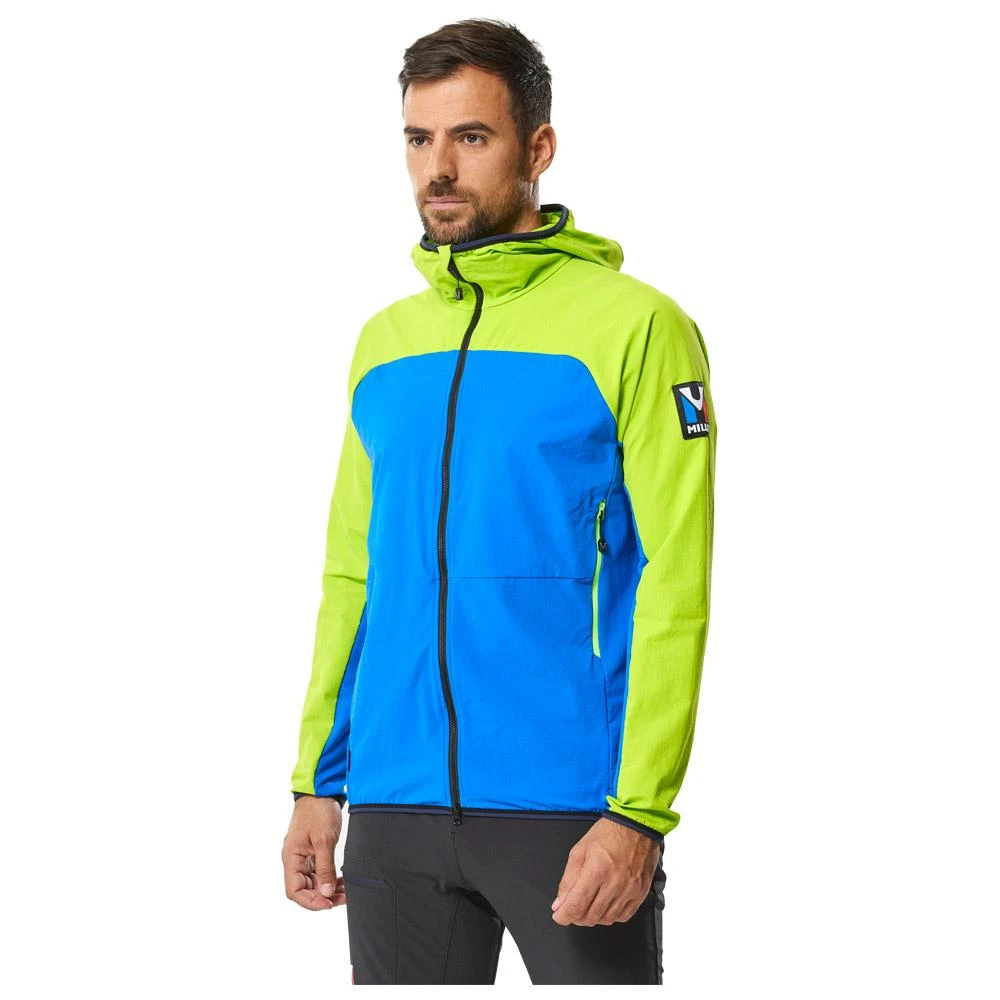 Giacca Da Alpinismo Millet Trilogy Cordura Hoodie Sky Diver Acid Green 3 Giacca Da Alpinismo Millet Trilogy Cordura Hoodie Sky Diver Acid Green - immagine 3
