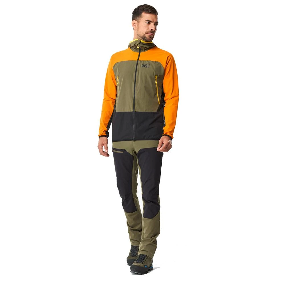 Giacca Da Trekking Millet Fusion XCS Hoodie Ivy Maracuja 4 Giacca Da Trekking Millet Fusion XCS Hoodie Ivy Maracuja - immagine 4