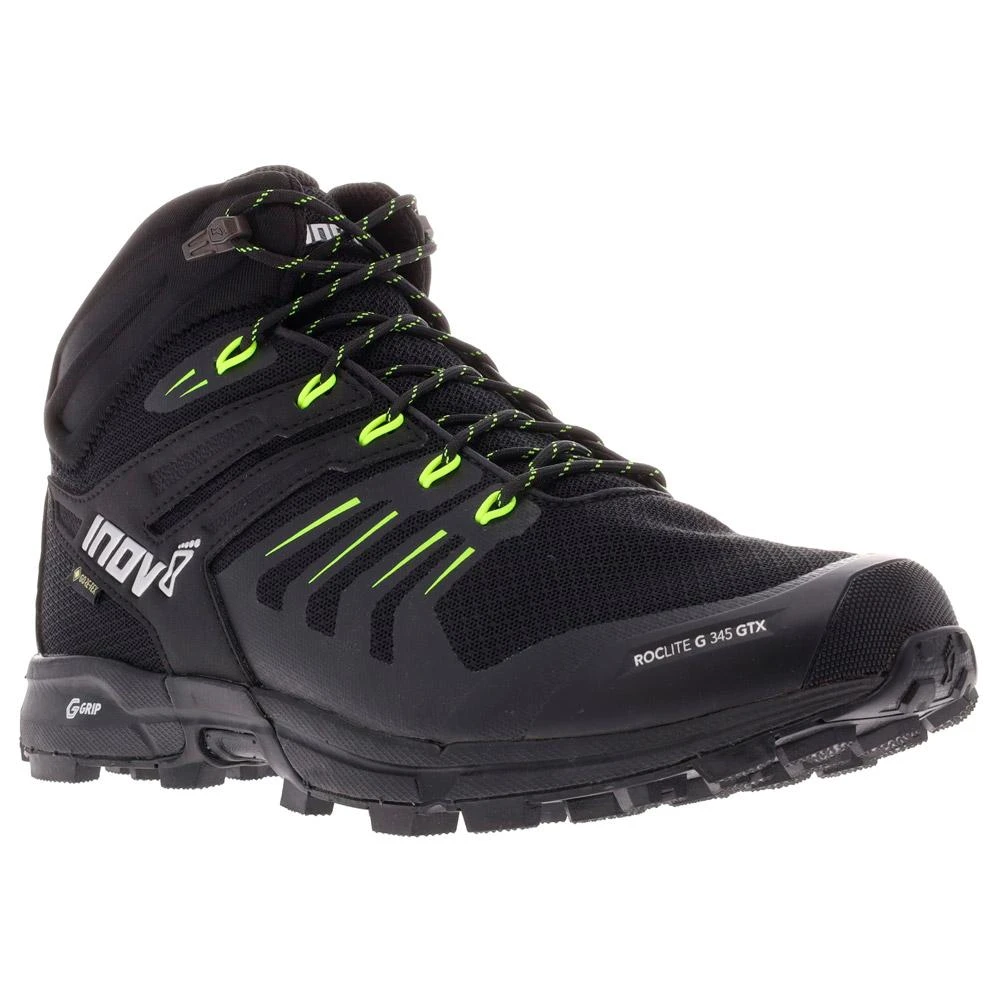 Scarpe Escursionismo Inov-8 Roclite G 345 Gtx® V2 Black Lime 5 Scarpe Escursionismo Inov-8 Roclite G 345 Gtx® V2 Black Lime - immagine 5