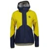 Giacca Da Trekking Scott Explorair Light Dryo 2.5 Layer Women's Jkt Sun Yellow/Midnight Blue