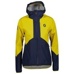 Giacca Da Trekking Scott Explorair Light Dryo 2.5 Layer Women's Jkt Sun Yellow/Midnight Blue