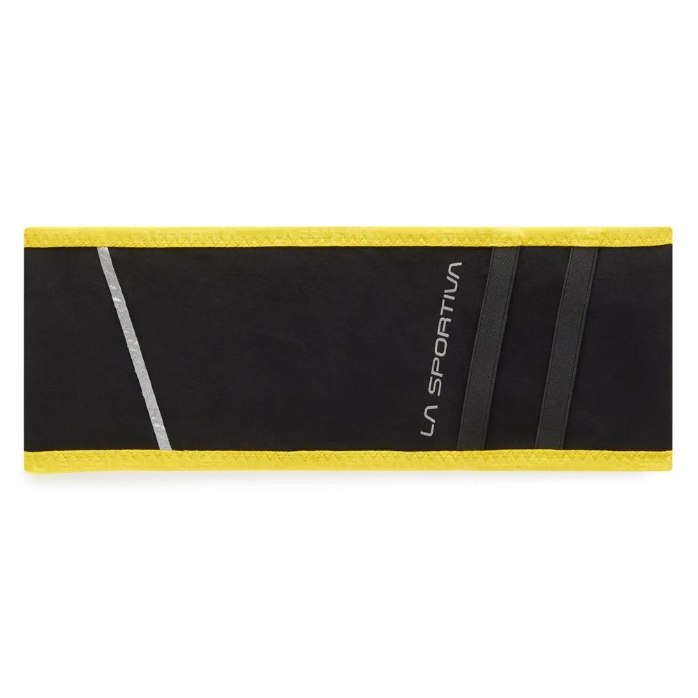 Cintura Da Corsa La Sportiva Run Belt Black Yellow 2 Cintura Da Corsa La Sportiva Run Belt Black Yellow - immagine 2