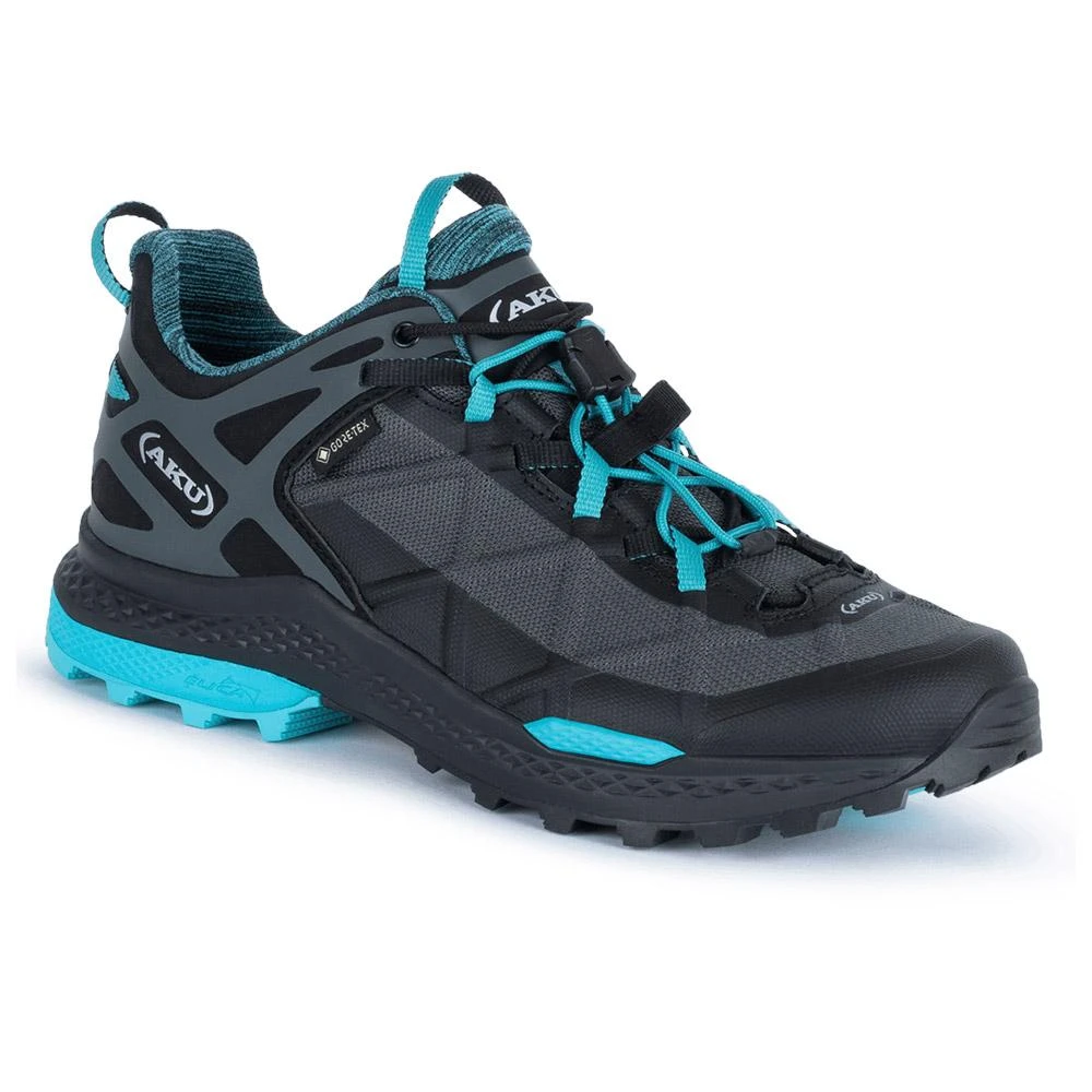 Scarpe Da Fast Hiking Aku Rocket Dfs Gtx Ws Black Turquoise 1 Scarpe Da Fast Hiking Aku Rocket Dfs Gtx Ws Black Turquoise