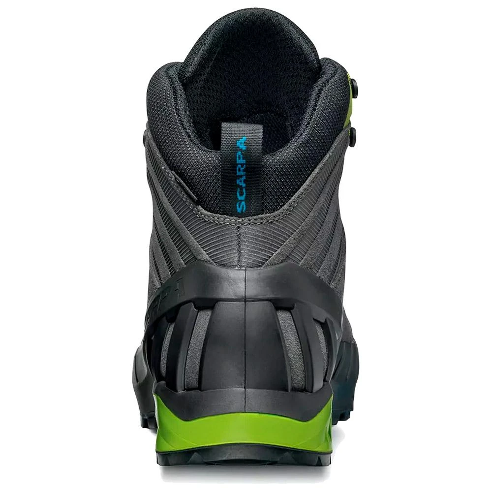 Scarpe Escursionismo Scarpa Cyclone S Gtx Shark Lime 4 Scarpe Escursionismo Scarpa Cyclone S Gtx Shark Lime - immagine 4