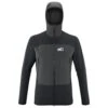 Giacca Da Trekking Millet Fusion XCS Hoodie Black/Dark Grey