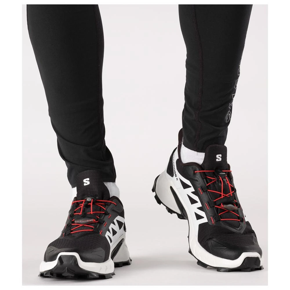 Scarpe Da Trail Salomon Supercross 4 Black White Fiery Red 7 Scarpe Da Trail Salomon Supercross 4 Black White Fiery Red - immagine 7