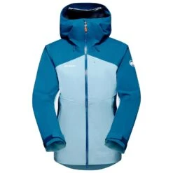 Giacca Da Alpinismo Mammut Alto Guide HS Hooded Jkt W Cool Blue Deep Ice