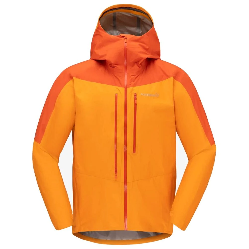Giacca Da Trekking Norrona Falketind Gore-Tex Paclite Jkt M's Adrenalin Orange 2 Giacca Da Trekking Norrona Falketind Gore-Tex Paclite Jkt M's Adrenalin Orange - immagine 2