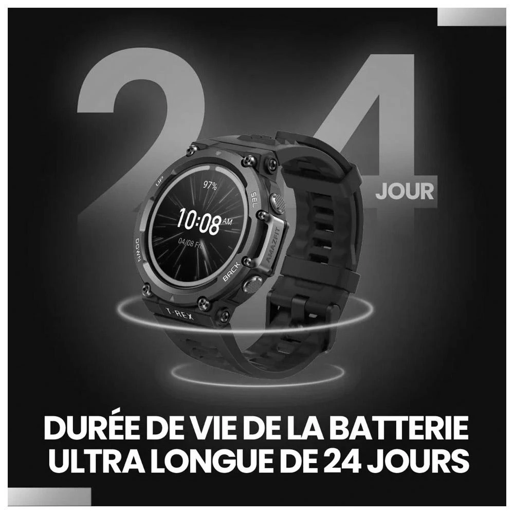 Orologi GPS Amazfit T-Rex 2 Wild Green 8 Orologi GPS Amazfit T-Rex 2 Wild Green - immagine 8