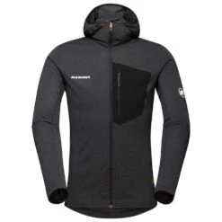 Giacca Da Alpinismo Mammut Aenergy Light ML Hooded Jkt Black Phantom