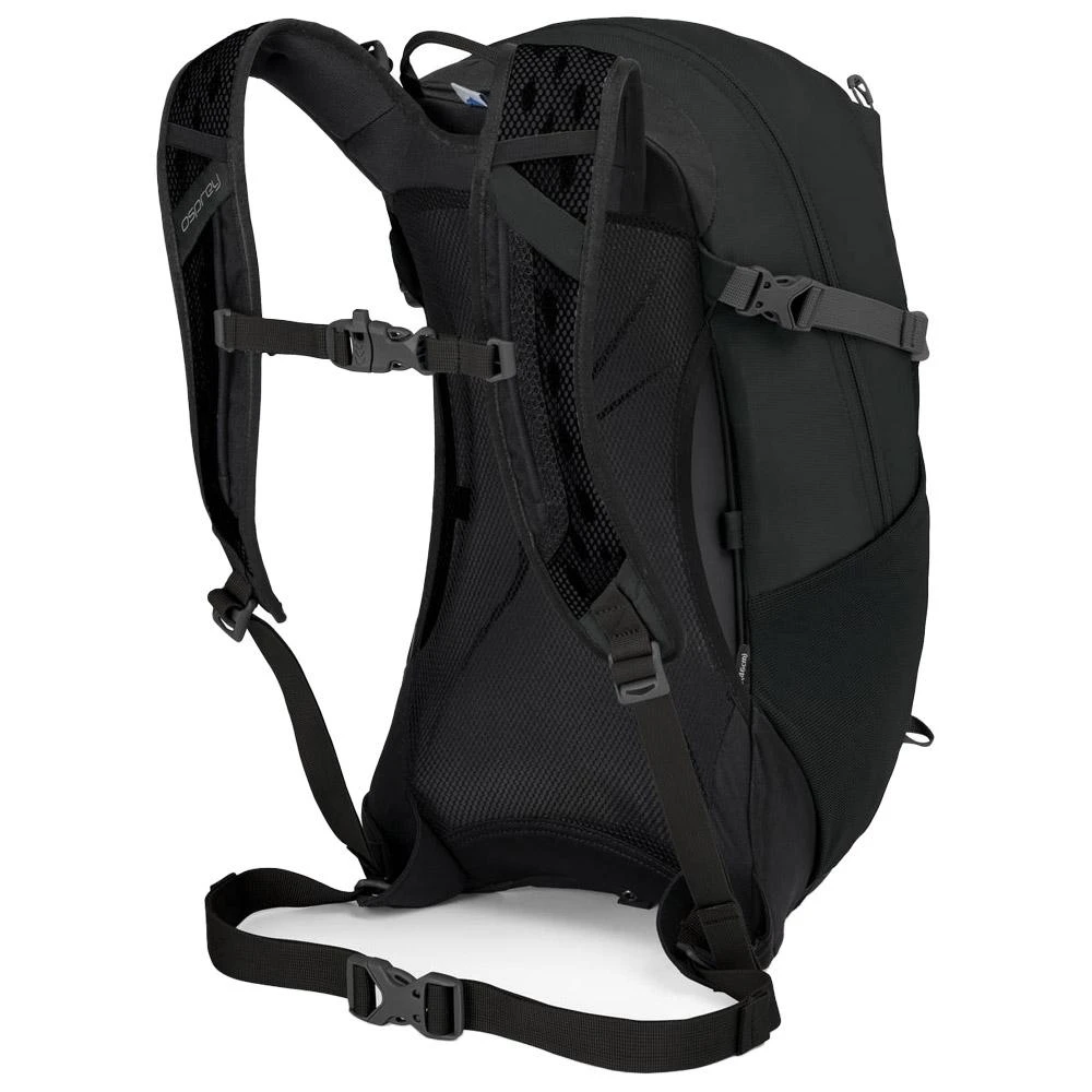 Zaino Osprey Hikelite 18 Black Black 2 Zaino Osprey Hikelite 18 Black Black - immagine 2