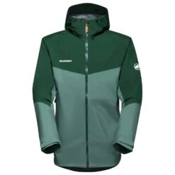 Giacca Da Trekking Mammut Convey Tour HS Hooded Jkt Dark Jade Woods