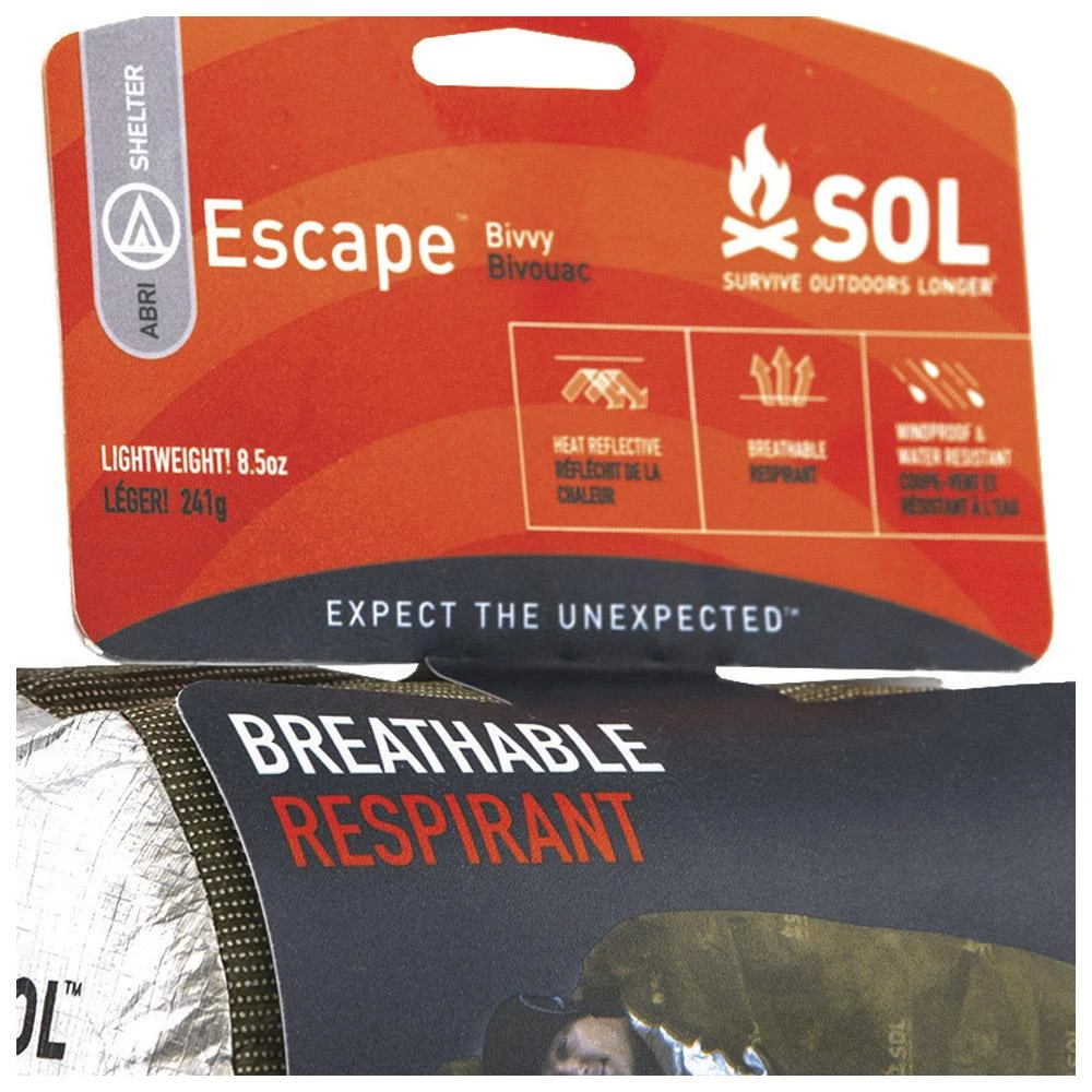 Su Sacco /Bivy SOL Escape Bivvy Green 2 Su Sacco /Bivy SOL Escape Bivvy Green - immagine 2