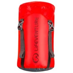 Sacche Di Compressione Stoccaggio Lifeventure Ultralight Compression Sack 5L Red