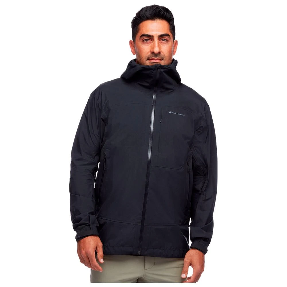 Giacca Da Alpinismo Black Diamond M Highline Stretch Shell Black 1 Giacca Da Alpinismo Black Diamond M Highline Stretch Shell Black
