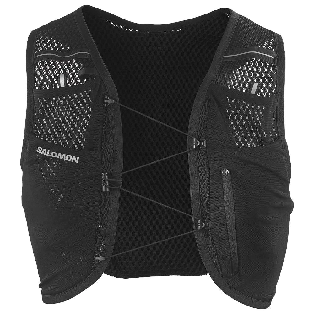 Gilet Da Trail Salomon Active Skin 4 Black 1 Gilet Da Trail Salomon Active Skin 4 Black