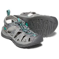 Sandali Da Trekking Keen Whisper Grey Peacock Green -Camp Sconto 98822c888189fc1ba50eba3a16bc432aa3183cab E22KEENCHA2255005 11