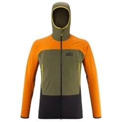 Giacca Da Trekking Millet Fusion XCS Hoodie Ivy Maracuja