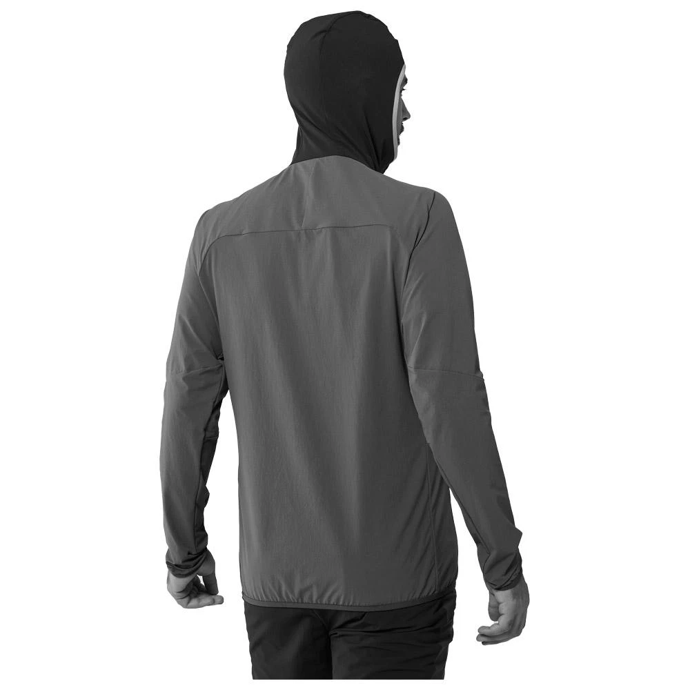 Giacca Da Trekking Millet Fusion XCS Hoodie Black/Dark Grey 6 Giacca Da Trekking Millet Fusion XCS Hoodie Black/Dark Grey - immagine 6