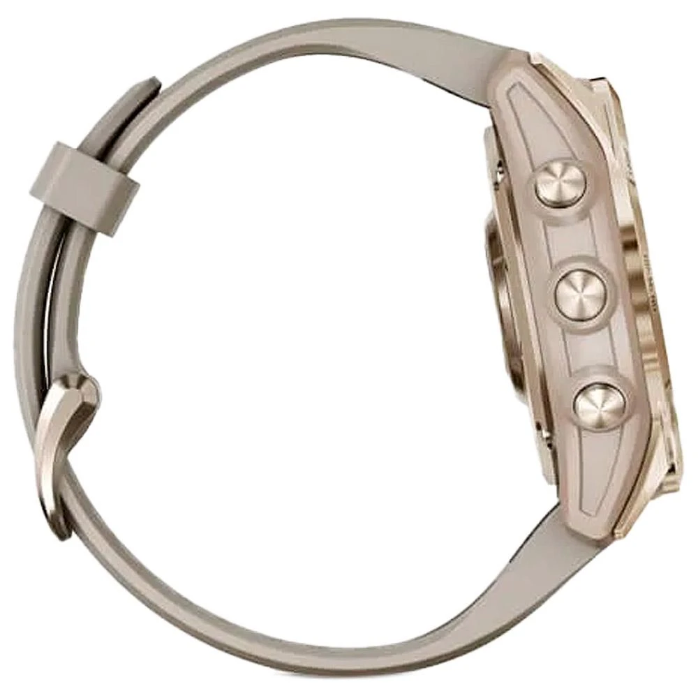 Orologi GPS Garmin Fenix 7S Sapphire Solar Edition Cream Light Gold Titan 10 Orologi GPS Garmin Fenix 7S Sapphire Solar Edition Cream Light Gold Titan - immagine 10