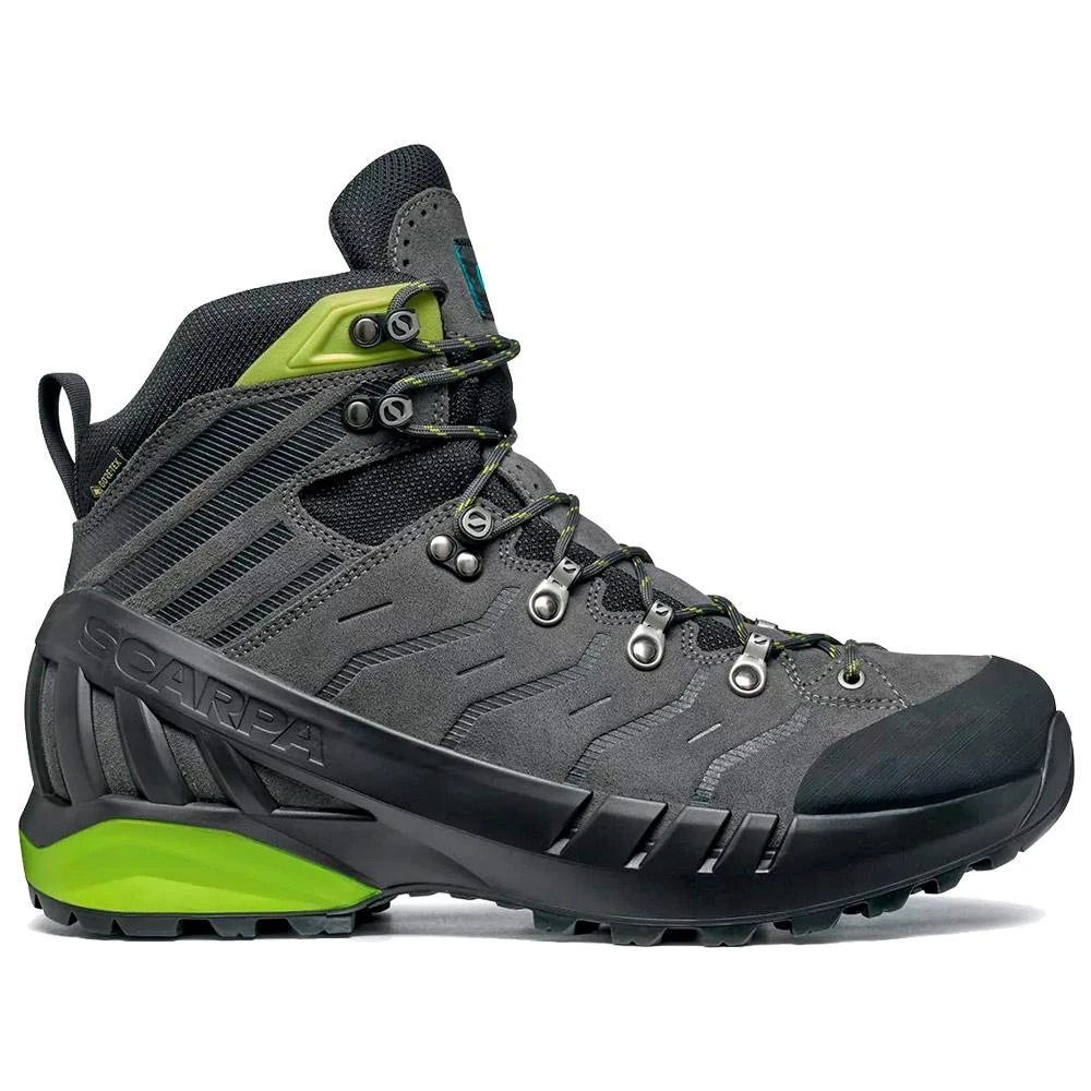 Scarpe Escursionismo Scarpa Cyclone S Gtx Shark Lime 2 Scarpe Escursionismo Scarpa Cyclone S Gtx Shark Lime - immagine 2