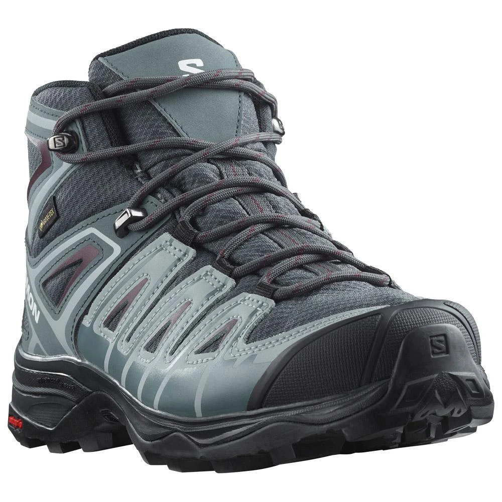 Scarpe Escursionismo Salomon X Ultra Pioneer Mid Gtx W Ebony Stormy Weather Wine Tasting 4 Scarpe Escursionismo Salomon X Ultra Pioneer Mid Gtx W Ebony Stormy Weather Wine Tasting - immagine 4