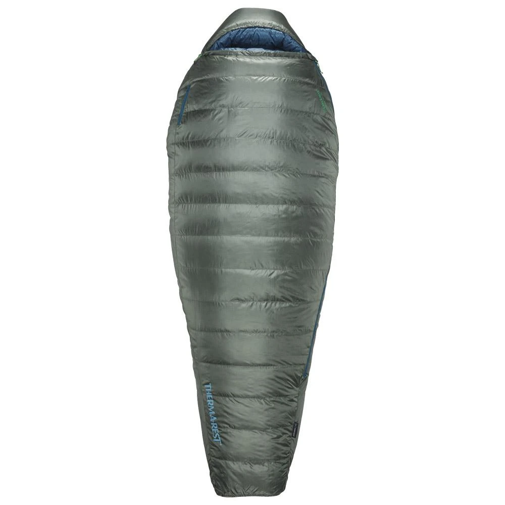 Sacchi A Pelo Thermarest Questar 0°F/-18°C Long Balsam Blue 1 Sacchi A Pelo Thermarest Questar 0°F/-18°C Long Balsam Blue