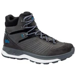 Scarpe Escursionismo Hanwag Bluestrait Mid Es Asphalt Seablue