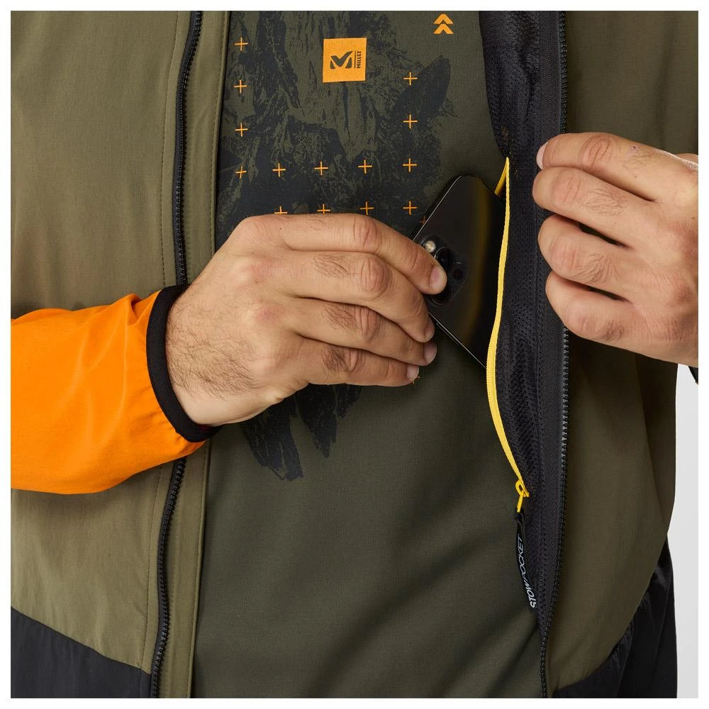 Giacca Da Trekking Millet Fusion XCS Hoodie Ivy Maracuja 7 Giacca Da Trekking Millet Fusion XCS Hoodie Ivy Maracuja - immagine 7