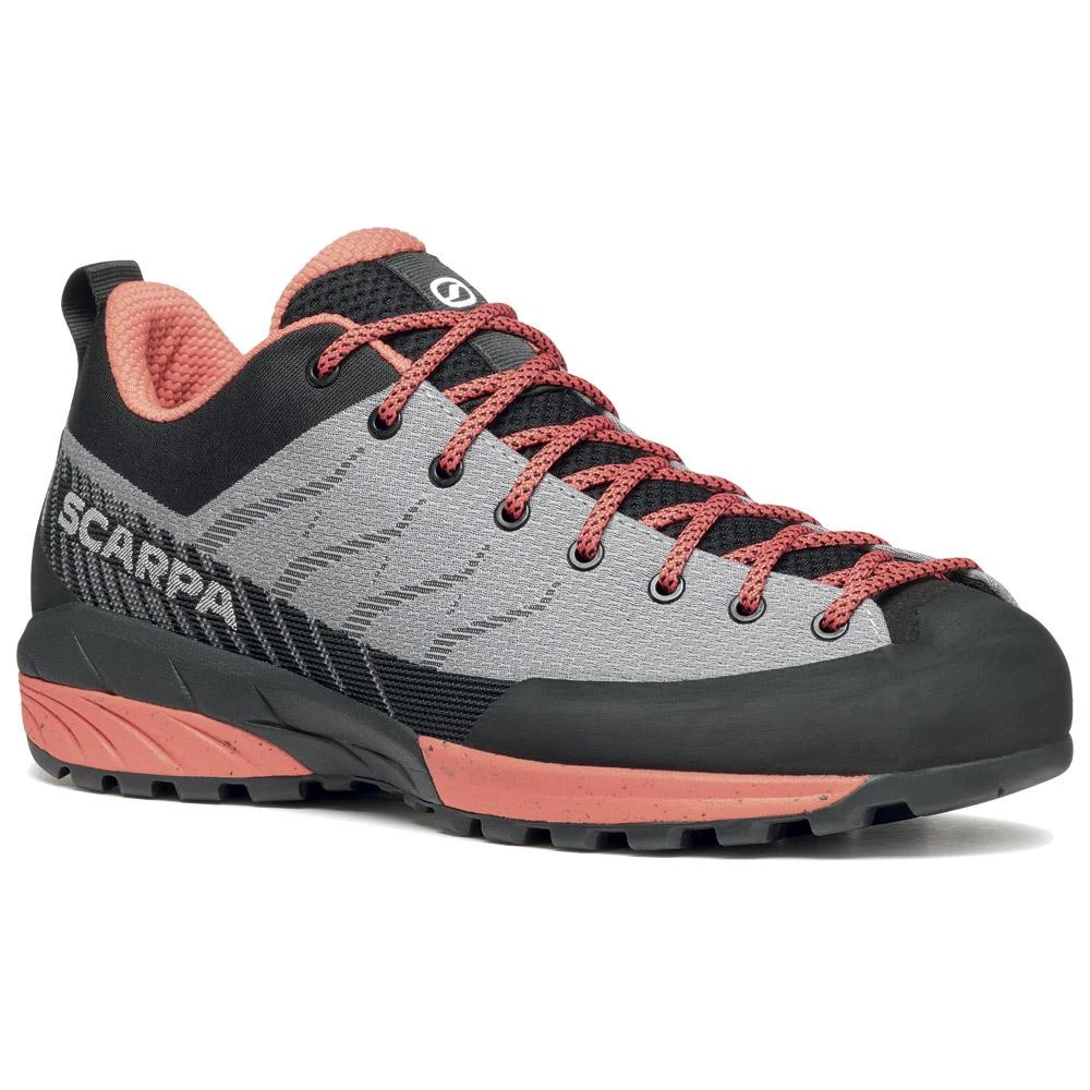 Scarpe Da Avvicinamento Scarpa Mescalito Planet Wmn Light Gray Coral 4 Scarpe Da Avvicinamento Scarpa Mescalito Planet Wmn Light Gray Coral - immagine 4