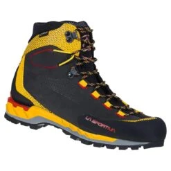 Scarponi Da Alpinismo La Sportiva Trango Tech Leather Gtx Black Yellow