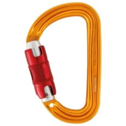 Moschettoni Petzl Sm'd Twist Lock.