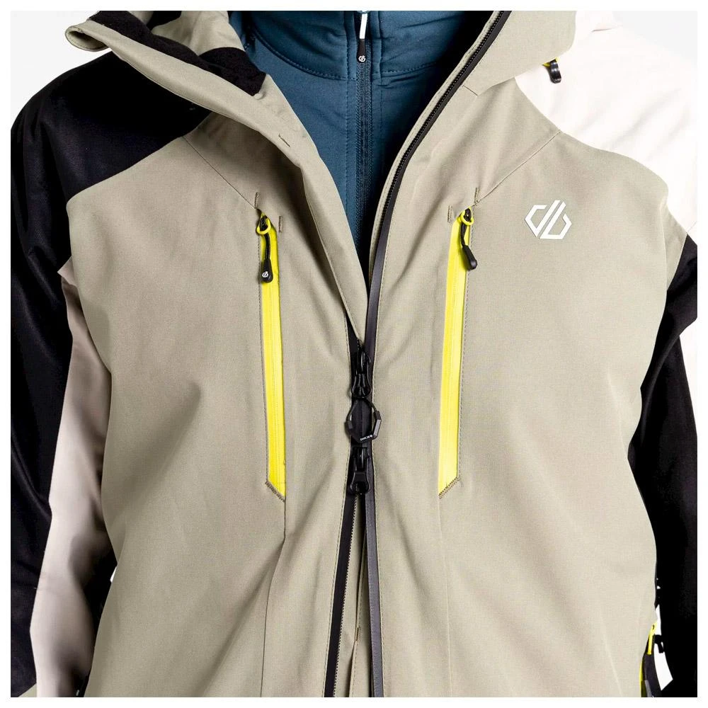 Giacca Da Trekking DARE2B Arising Pelican Oil Green Black 8 Giacca Da Trekking DARE2B Arising Pelican Oil Green Black - immagine 8