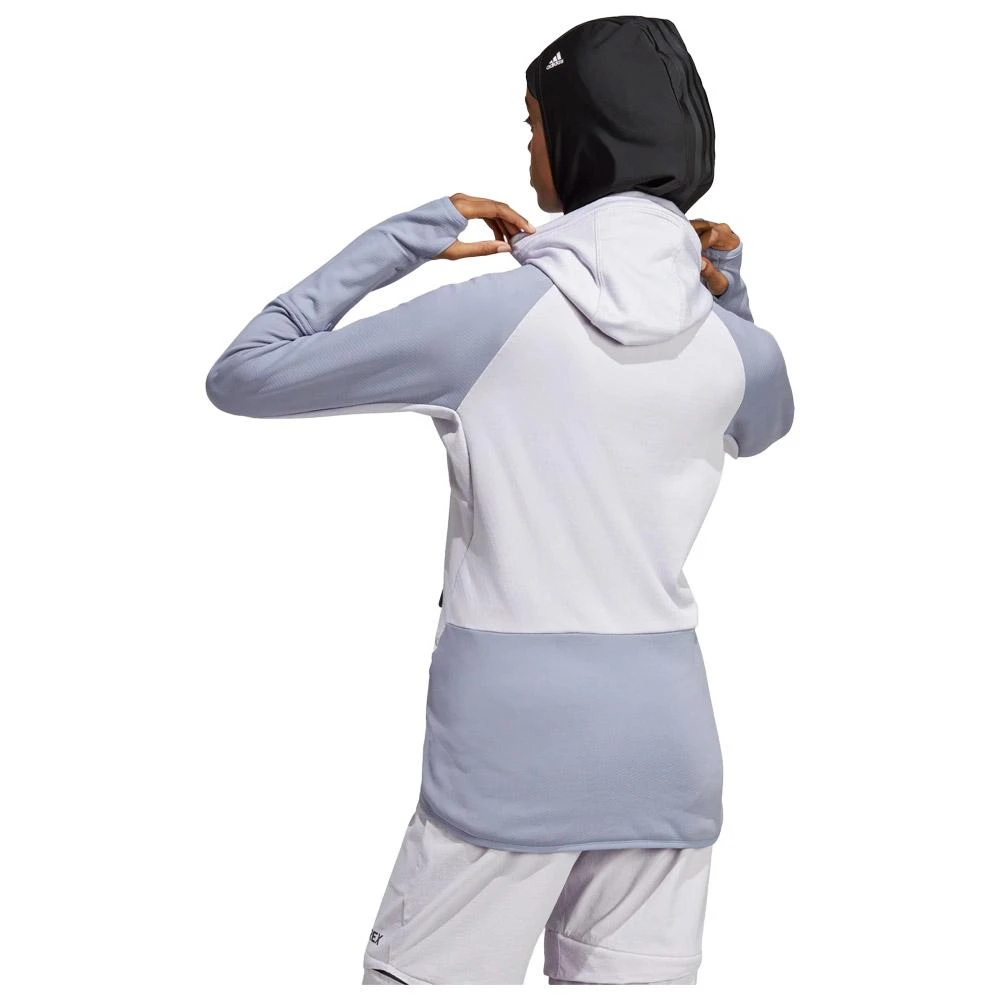 Giacca Da Trekking Adidas W Terrex Flooce Hdj Silver Dawn Silver Violet 2 Giacca Da Trekking Adidas W Terrex Flooce Hdj Silver Dawn Silver Violet - immagine 2