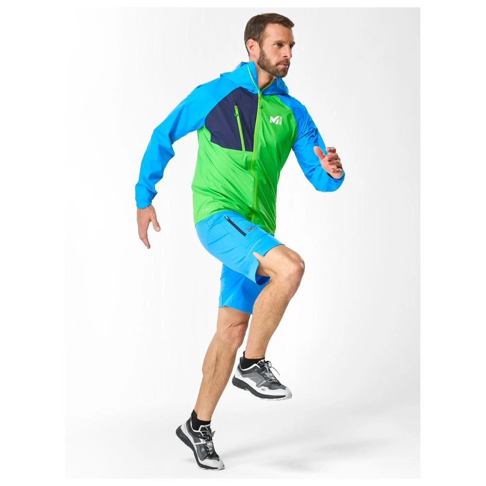 Giacca Da Trail Millet Intense 2.5L Chloro Electric Blue 4 Giacca Da Trail Millet Intense 2.5L Chloro Electric Blue - immagine 4