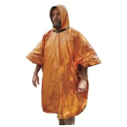 Poncho Da Pioggia SOL Survival Poncho Orange