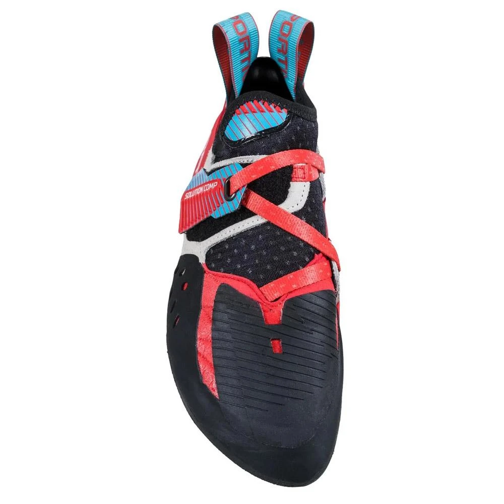 Scarpette Arrampicata La Sportiva Solution Comp Woman Hibiscus Malibu Blue 4 Scarpette Arrampicata La Sportiva Solution Comp Woman Hibiscus Malibu Blue - immagine 4