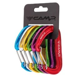 Moschettoni Camp Nano 22 Rack Pack 6