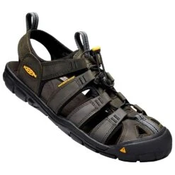 Sandali Da Trekking Keen Clearwater CNX Leather Magnet Black