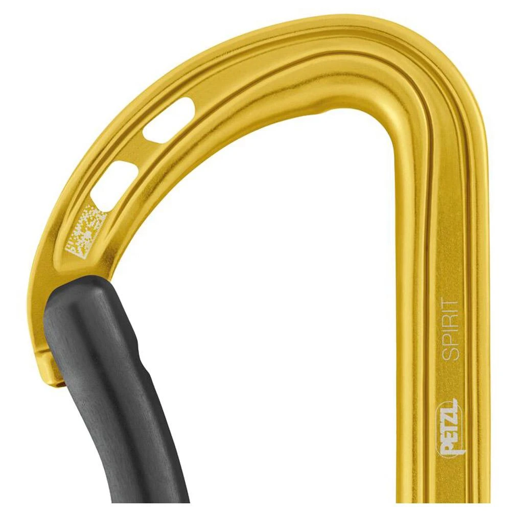 Moschettoni Petzl Spirit Yellow 2 Moschettoni Petzl Spirit Yellow - immagine 2
