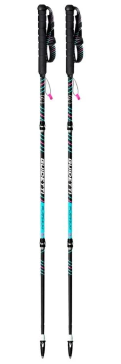 Bastoncini Guidetti Platinium Aero Carbone Pulse Noir Turquoise