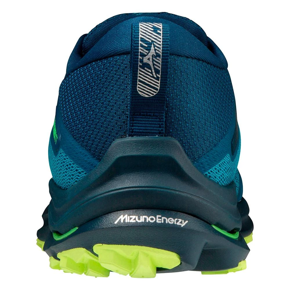 Scarpe Da Trail Mizuno Wave Rider TT Algiers Blue Gilbraltar Sea Neo Lime 2 Scarpe Da Trail Mizuno Wave Rider TT Algiers Blue Gilbraltar Sea Neo Lime - immagine 2