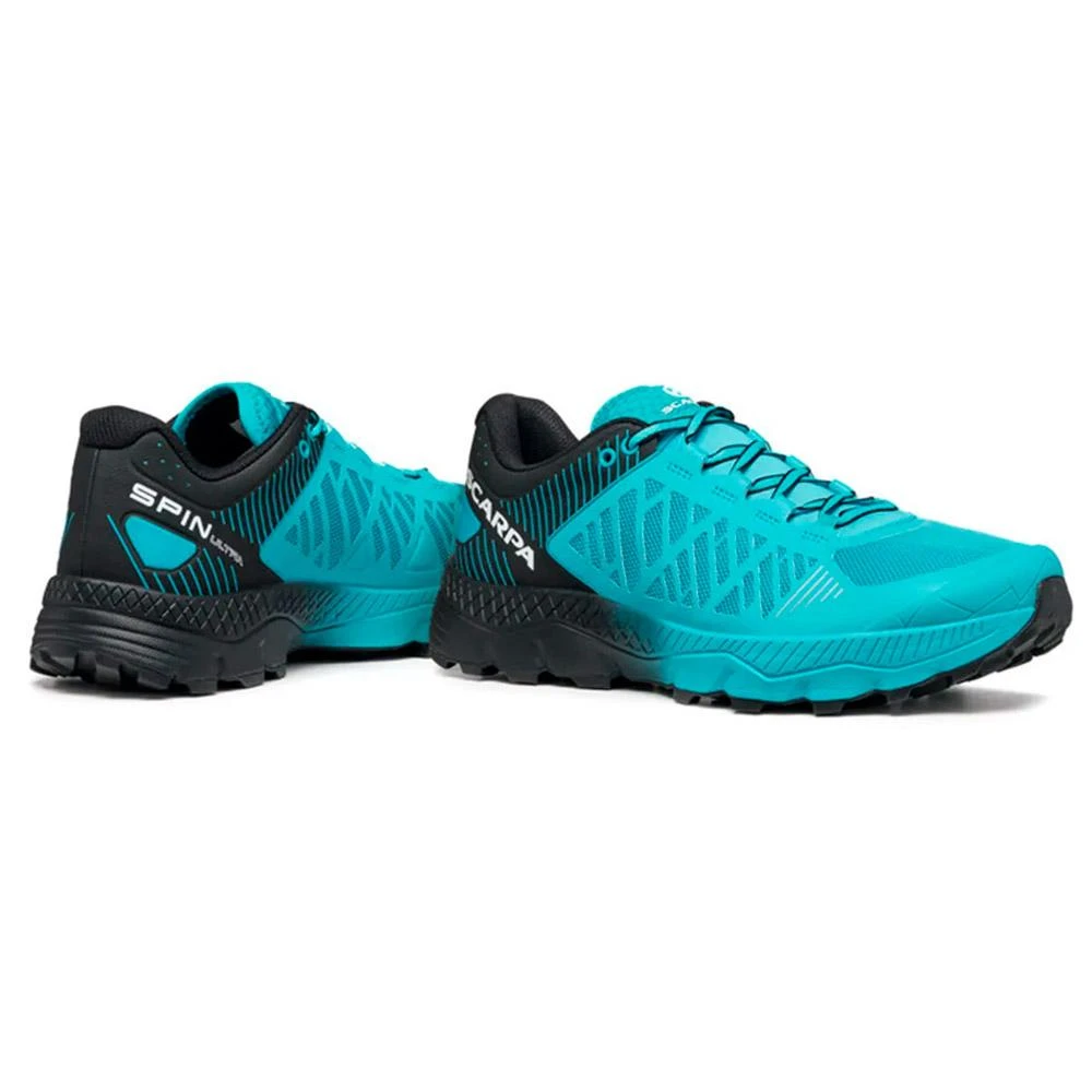 Scarpe Da Trail Scarpa Spin Ultra Azure Black 8 Scarpe Da Trail Scarpa Spin Ultra Azure Black - immagine 8