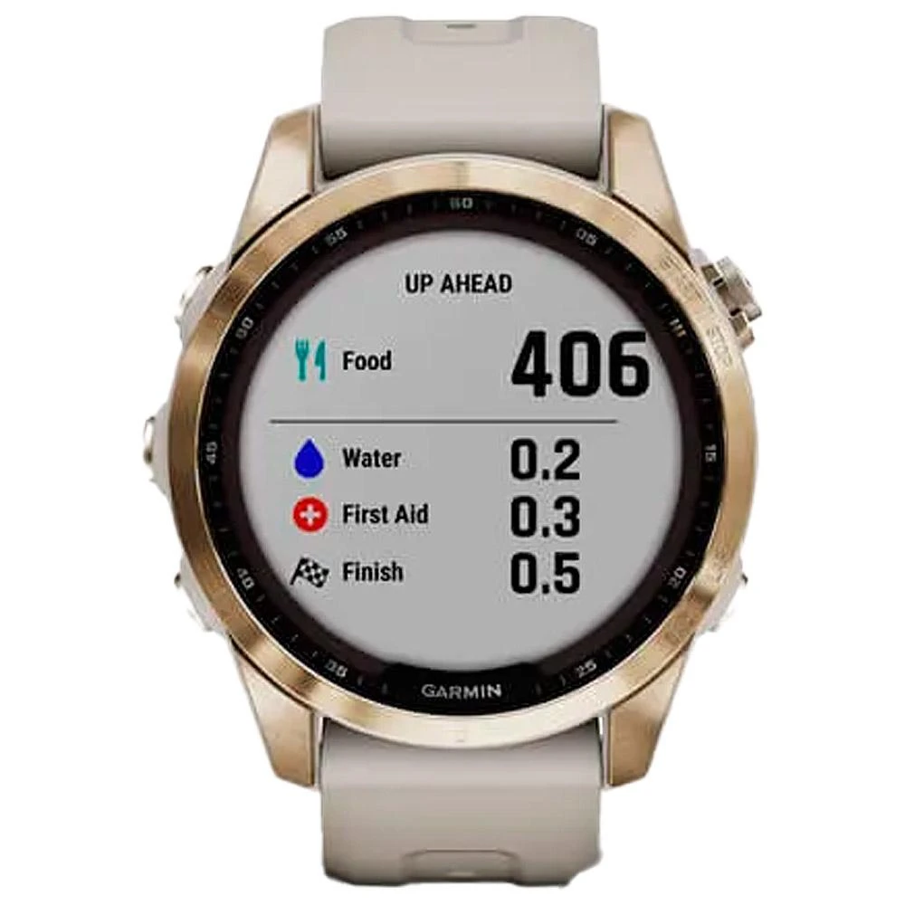 Orologi GPS Garmin Fenix 7S Sapphire Solar Edition Cream Light Gold Titan 4 Orologi GPS Garmin Fenix 7S Sapphire Solar Edition Cream Light Gold Titan - immagine 4