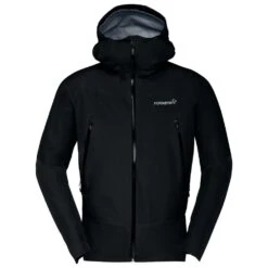 Giacca Da Trekking Norrona Falketind Gore-Tex Jkt M's Caviar