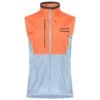 Giacca Da Trail Norrona Senja Aero90 Vest W's Flamingo - Blue Fog