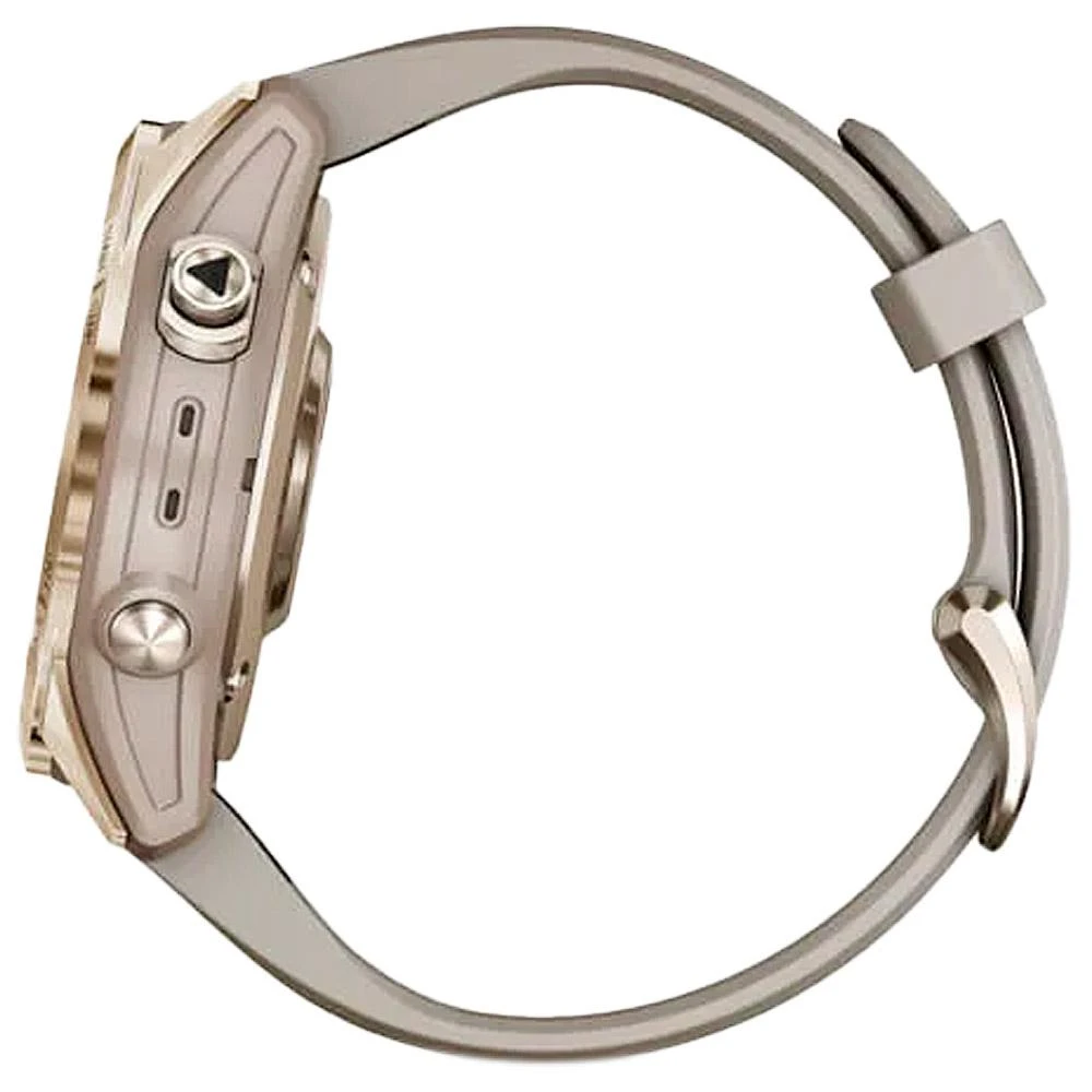 Orologi GPS Garmin Fenix 7S Sapphire Solar Edition Cream Light Gold Titan 2 Orologi GPS Garmin Fenix 7S Sapphire Solar Edition Cream Light Gold Titan - immagine 2