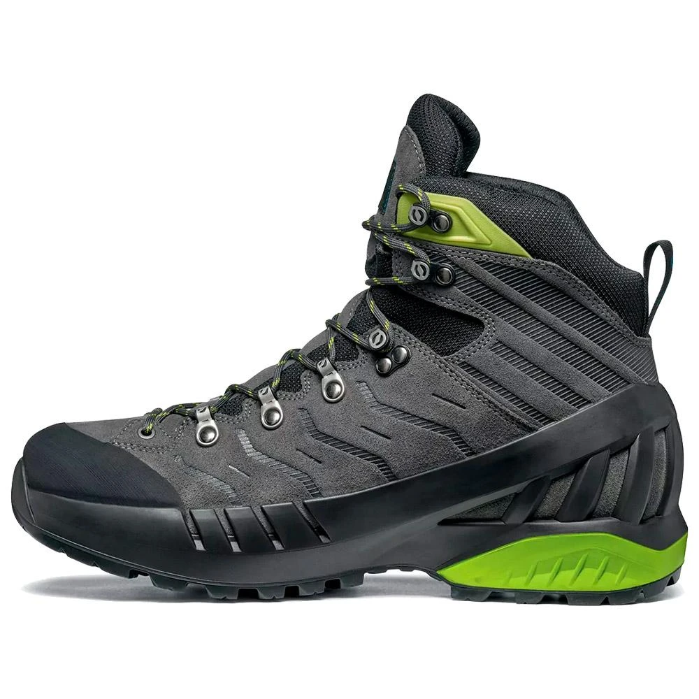 Scarpe Escursionismo Scarpa Cyclone S Gtx Shark Lime 5 Scarpe Escursionismo Scarpa Cyclone S Gtx Shark Lime - immagine 5